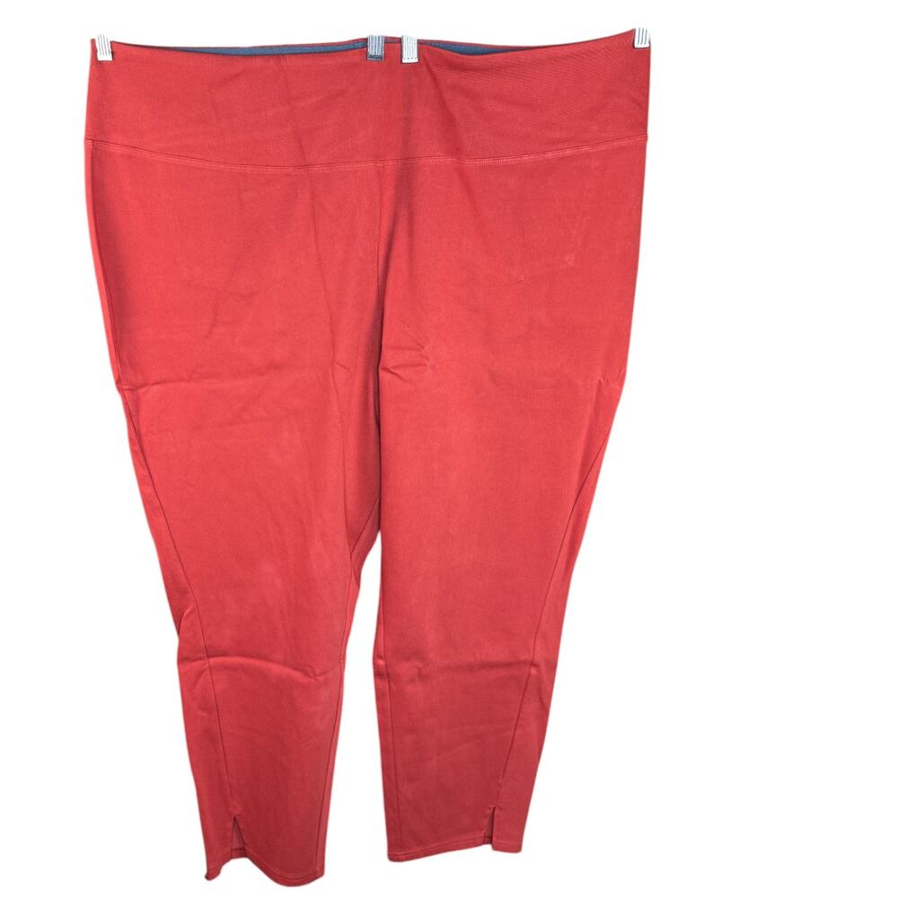 Women With Control Rustic Edge Slim Leg Pants 4X Pull On Stretch Comfort‎ Waist